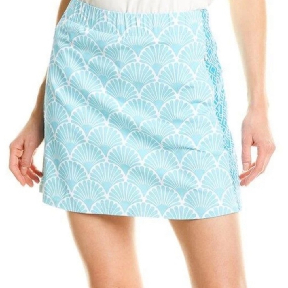J. Mclaughlin Geometric Print Catalina Cloth Skort